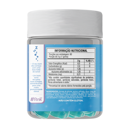 Melatonina Gummy Rennaker - Kit 3 Unidades