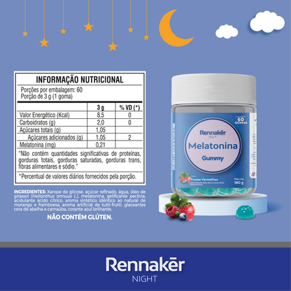 Melatonina Gummy Rennaker