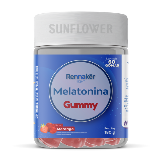 Melatonina Gummy Rennaker - Morango