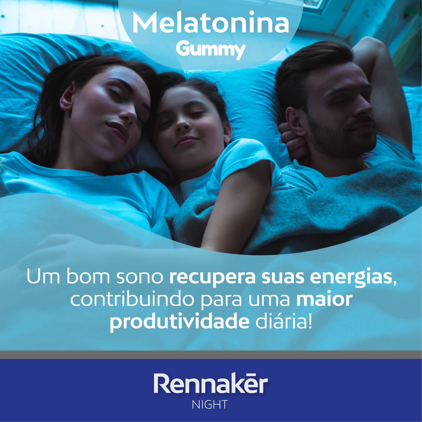 Melatonina Gummy Rennaker - Menta
